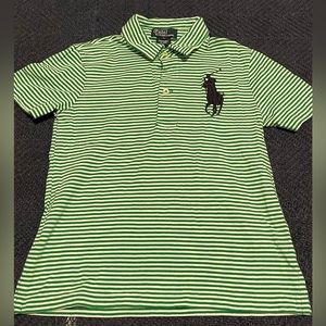 Polo by Ralph Lauren Green, Navy, and White Size 6